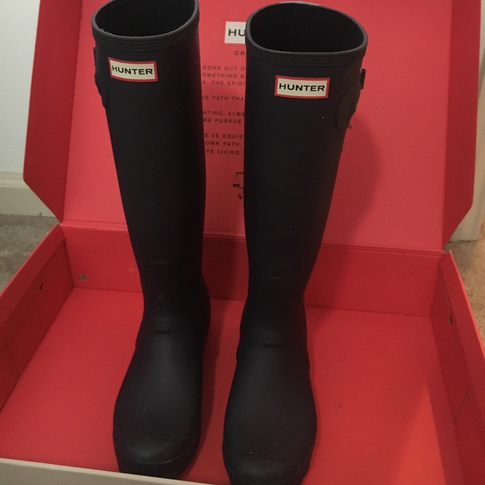 COPY - Navy Hunter Rainboots